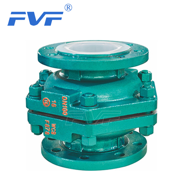 New Type Fluorine Lined Vertical Lift Check Valve