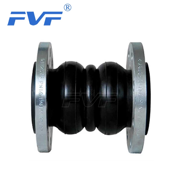 PTFE Lined Double Spherical Rubber Expansion Joint