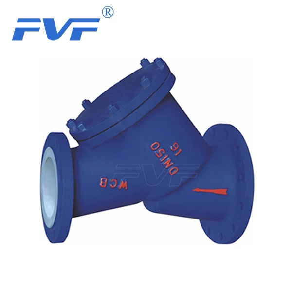 PTFE Lined Y Strainer