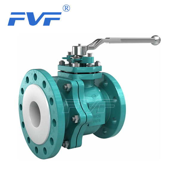 PFA Lined Discharge Ball Valve