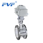 PTFE Lined Butterfly Valve with Electric Actuator