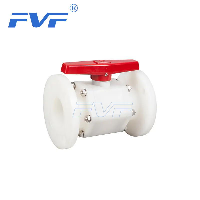 PVDF Reinforced Flange Type Ball Valve