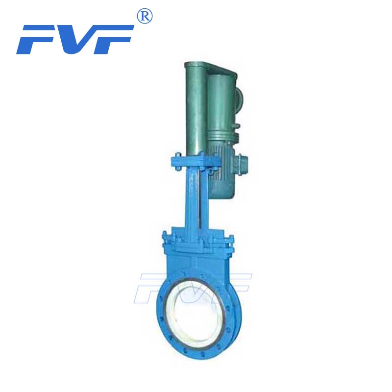 Electric Hydraulic Ceramic Lined Knife Gate Valve