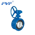 Manual Ceramic Lined Butterfly Valve