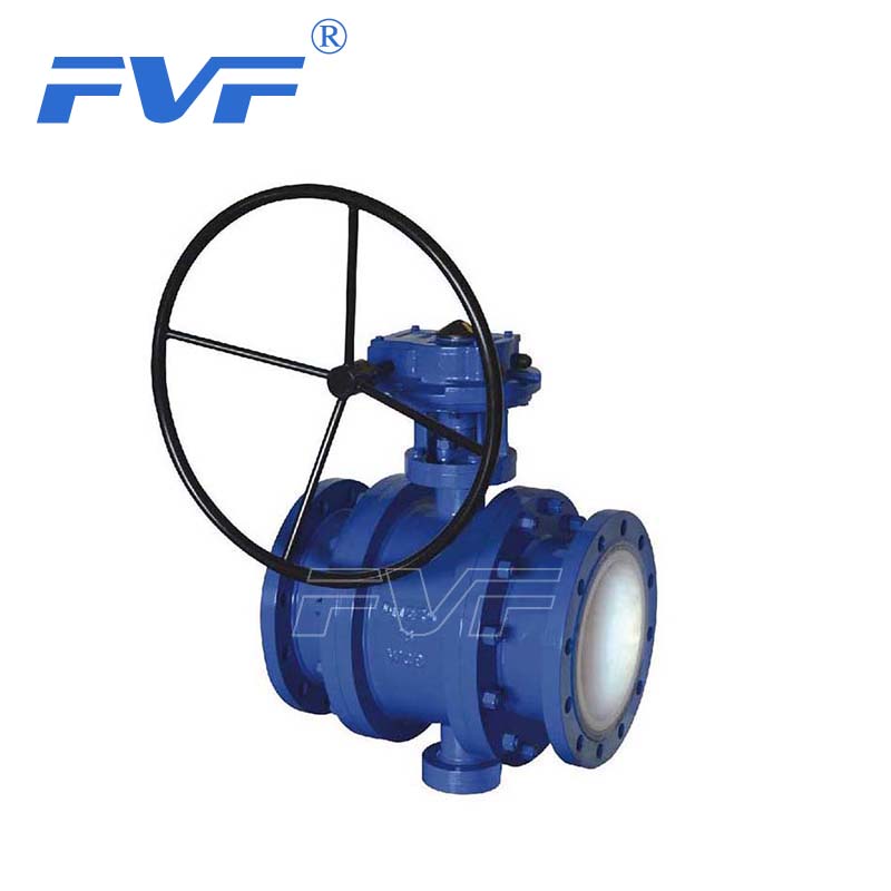 Worm Gear Operated Ceramic Lined Ball Valve