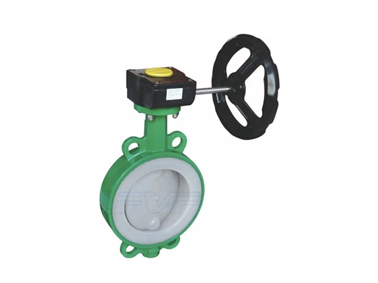 Working Principle Of Flange Type Fluorine Lined Butterfly Valve
