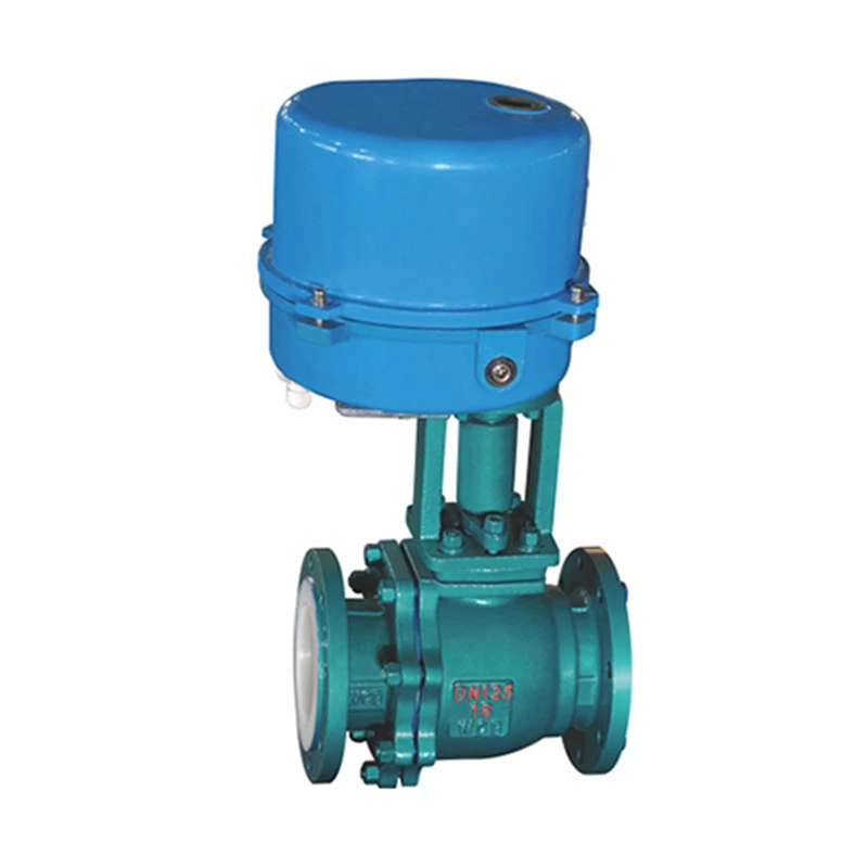 PFA Lined Electric Ball Valve