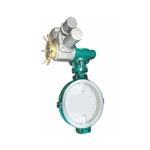 PTFE Lined Electric Wafer Type Butterfly Valve