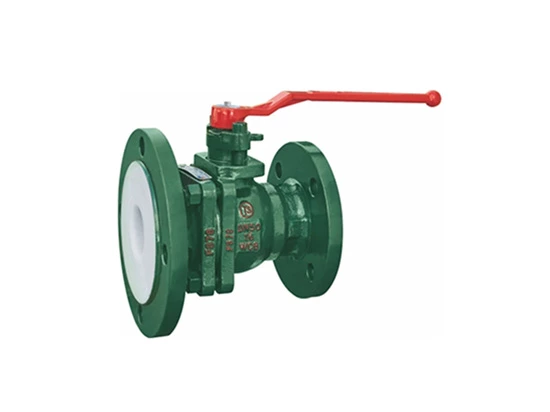 Fluorine Lined Ball Valve