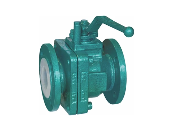 Basic Model Of Fluorine-lined Ball Valve