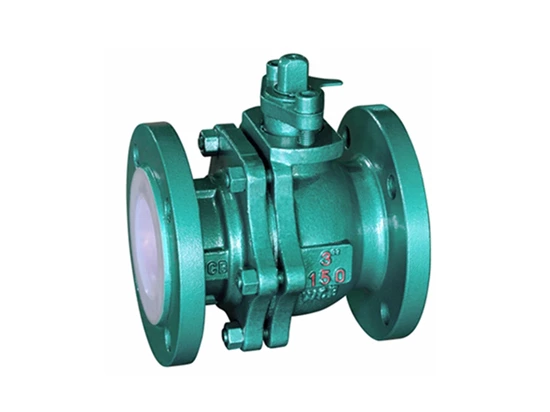 Structural Features Of Fluorine-lined Ball Valve