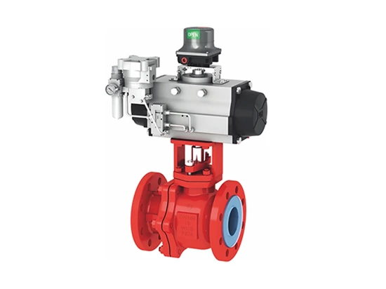 Fluorine Lined Valve Polytetrafluoroethylene