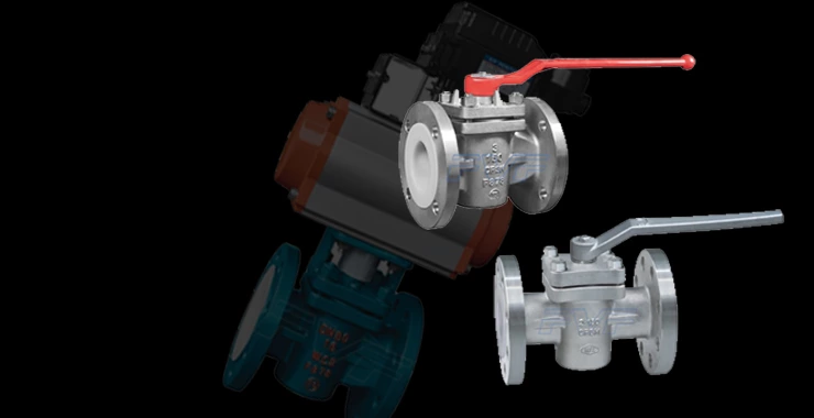 Lined Plug Valve